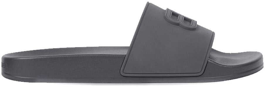 巴黎世家灰色池畔拖鞋 656395W1S851511 Order 巴黎世家灰色池畔拖鞋 656395W1S851511