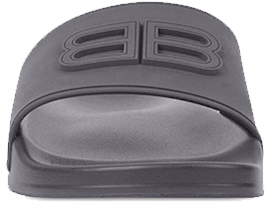 巴黎世家灰色池畔拖鞋 656395W1S851511 Lookbook 巴黎世家灰色池畔拖鞋 656395W1S851511