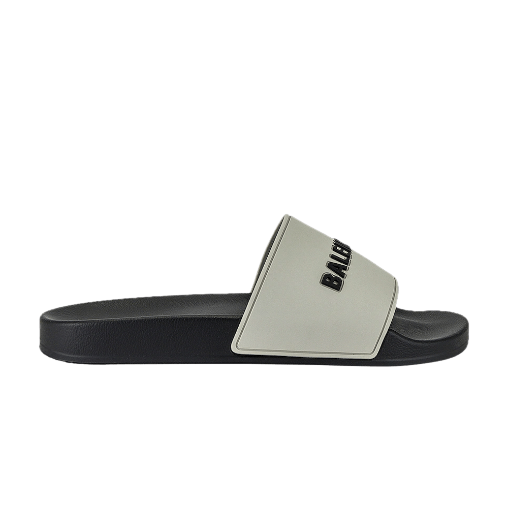 Buy Selipar Kolam Balenciaga 'Kelabu Hitam' 565826W1S8A1013