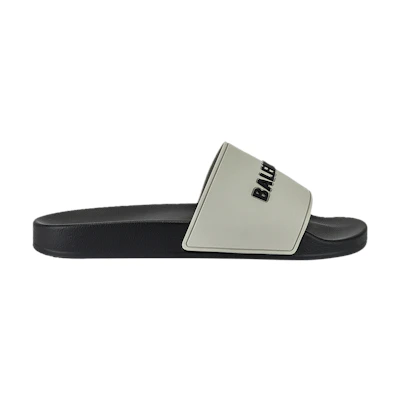 Balenciaga Pool Slides 'Grey Black'