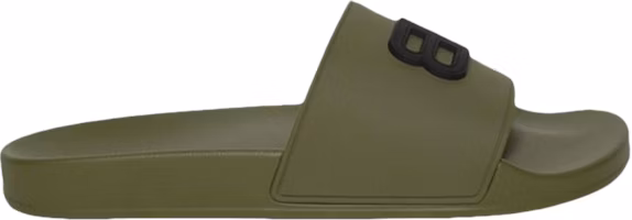 Balenciaga Pool Slides 'Khaki' 656395-W1S85-3211 Balenciaga Pool Slides 'Khaki' 656395-W1S85-3211