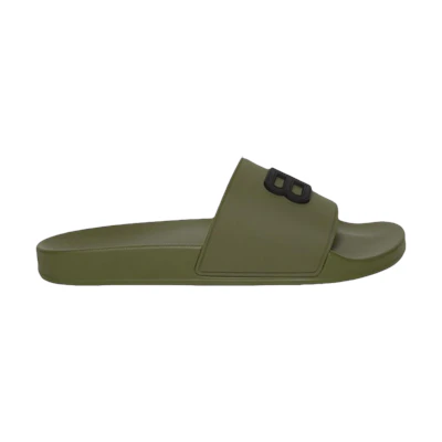 Balenciaga Pool Slides 'Khaki'