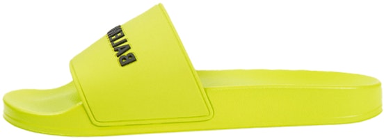 Balenciaga Pool Slides 'Lime' 565826-W1S80-3501 Balenciaga Pool Slides 'Lime' 565826-W1S80-3501