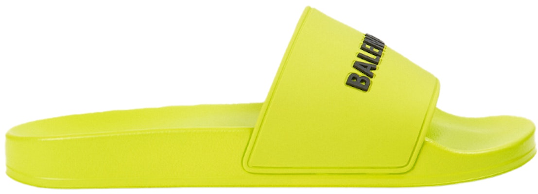 Balenciaga Pool Slides 'Lime' 565826-W1S80-3501 Order Balenciaga Pool Slides 'Lime' 565826-W1S80-3501