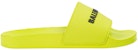 Selipar Balenciaga Pool 'Lime' 565826-W1S80-3501