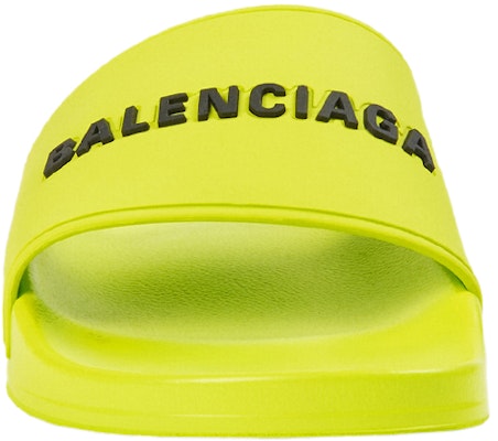 Balenciaga Pool Slides 'Lime' 565826-W1S80-3501 Lookbook Balenciaga Pool Slides 'Lime' 565826-W1S80-3501