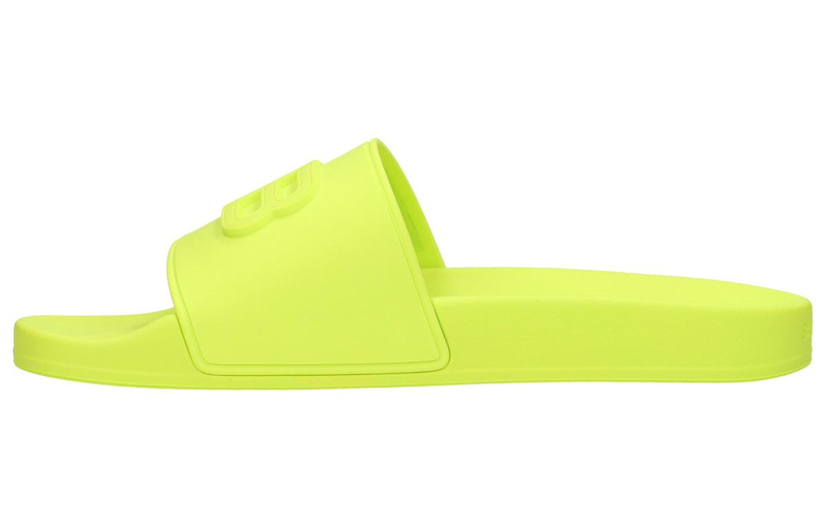 Buy バレンシアガ プールスライド (ライム) 656395-W1S85-3501