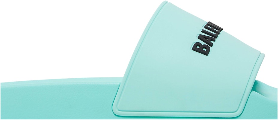 발렌시아가 풀 슬라이드 '민트' (Balenciaga Pool Slides 'Mint') 565826W1S803410 Order 발렌시아가 풀 슬라이드 '민트' (Balenciaga Pool Slides 'Mint') 565826W1S803410