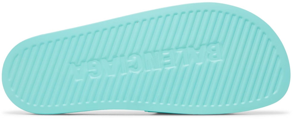 발렌시아가 풀 슬라이드 '민트' (Balenciaga Pool Slides 'Mint') 565826W1S803410 Shop 발렌시아가 풀 슬라이드 '민트' (Balenciaga Pool Slides 'Mint') 565826W1S803410