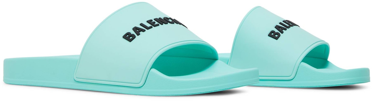 발렌시아가 풀 슬라이드 '민트' (Balenciaga Pool Slides 'Mint') 565826W1S803410 Cheap 발렌시아가 풀 슬라이드 '민트' (Balenciaga Pool Slides 'Mint') 565826W1S803410