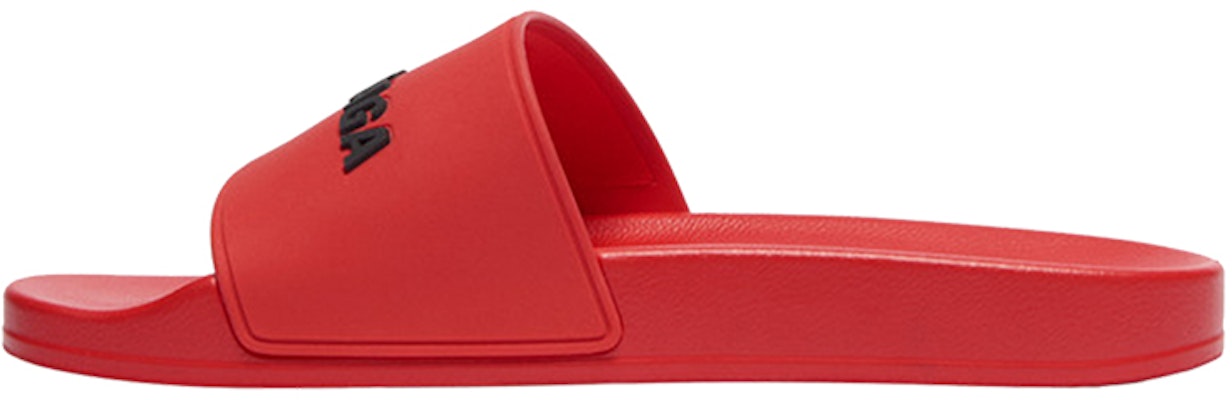 Selipar Balenciaga Pool 'Merah Hitam' 565826 W1S80 6561 Buy Selipar Balenciaga Pool 'Merah Hitam' 565826 W1S80 6561