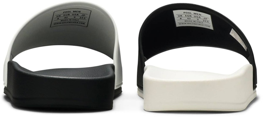 Sandalias Balenciaga Pool 'Blanco Negro'. 565826-W1S88-9010 Details for Sandalias Balenciaga Pool 'Blanco Negro'. 565826-W1S88-9010