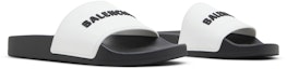 Cheap (W) Selipar Balenciaga Pool 'Putih Hitam' 565547-W1S87-9010