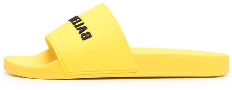 발렌시아가 옐로우 블랙 풀 슬라이드 565826-W1S80-7010 Buy 발렌시아가 옐로우 블랙 풀 슬라이드 565826-W1S80-7010