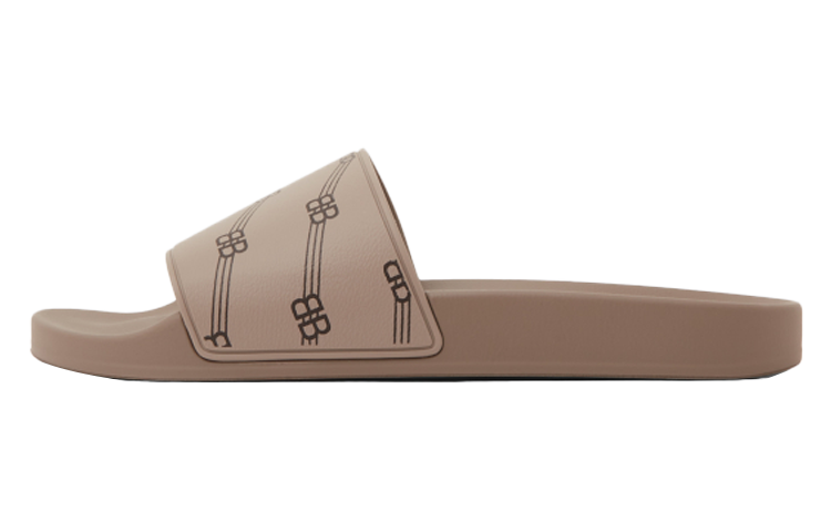 Balenciaga Pool Smooth Slides 'Beige'