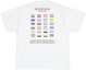 Order Camiseta Blanca Balenciaga PRIDE 22 Logo Bandera Retrato Doble Oversized FW22 694576TMVO20904