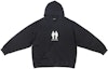 Lookbook Balenciaga PRIDE 22 FW22 Logo Print Hoodie Unisex Black - Oversized Fit. 651799TMVO31070