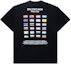 Order Balenciaga PRIDE 22 Twin Portrait Multinational Flag Logo Black Tee Men. 694576TMVO21070