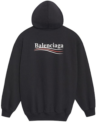 Balenciaga Print Hoodie 'Black' Order Balenciaga Print Hoodie 'Black'