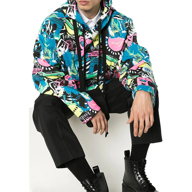 Balenciaga Printed Colorblock Hoodie 594576THV651045 圖 5