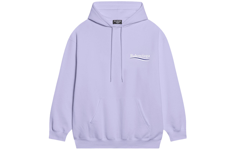 Balenciaga Purple Logo Print Pullover Hoodie. 600583TKVI93072 圖 2