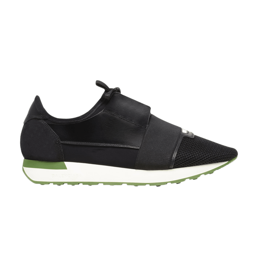 Balenciaga Race Runner 'Black Green' 483490-W0YX6-1000