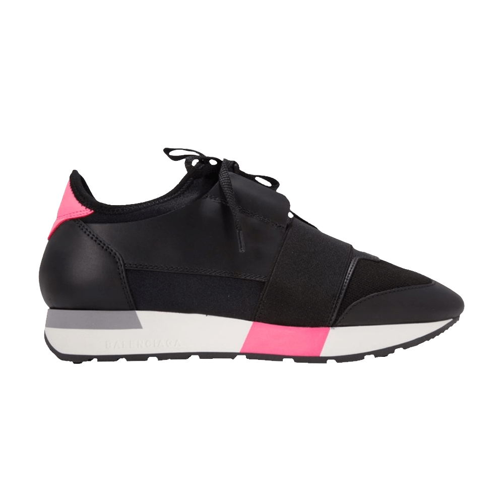 Buy Balenciaga Race Runner 'Hitam Merah Muda' 517332-W05GX-1085