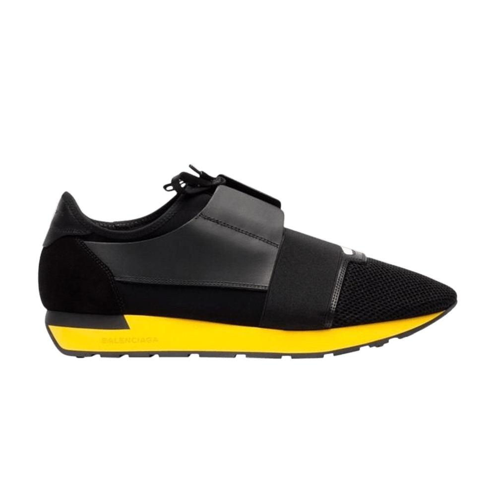 Balenciaga Race Runner 'Black Yellow' 391240-W0YX6-1000