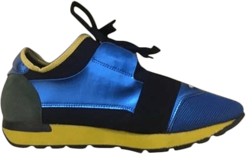 Balenciaga Race Runner 'Blue' RACEâRUNNERâBLâYEL - RACE-RUNNER-BL-YEL - Novelship
