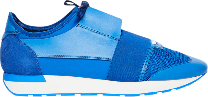 All blue 2025 balenciaga race runners