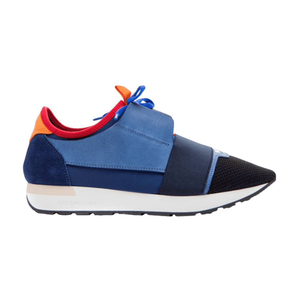 Balenciaga Race Runner 'Blue Orange' 391240-WOYX6-1083