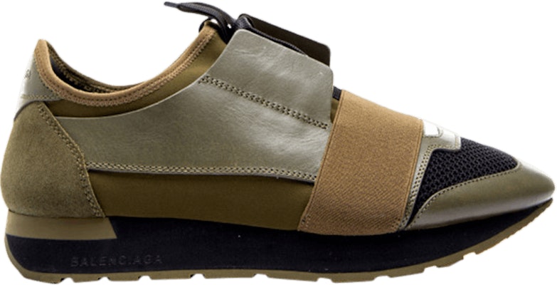 Green balenciaga top race runners