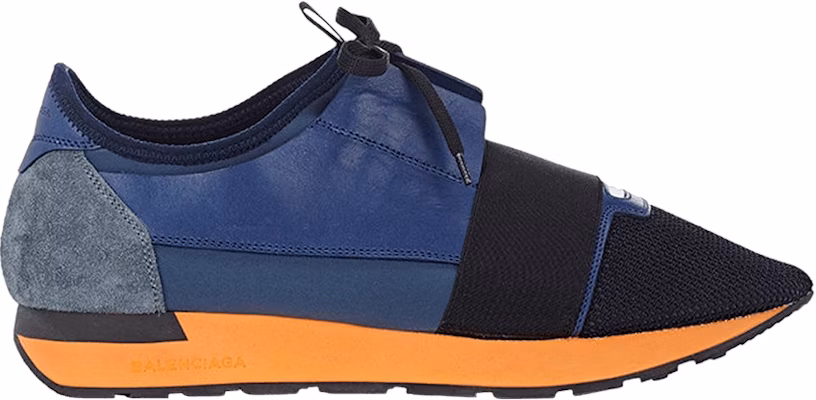 Balenciaga Race Runner 'Navy Orange' 436342-W0YX6-4162 Buy Balenciaga Race Runner 'Navy Orange' 436342-W0YX6-4162