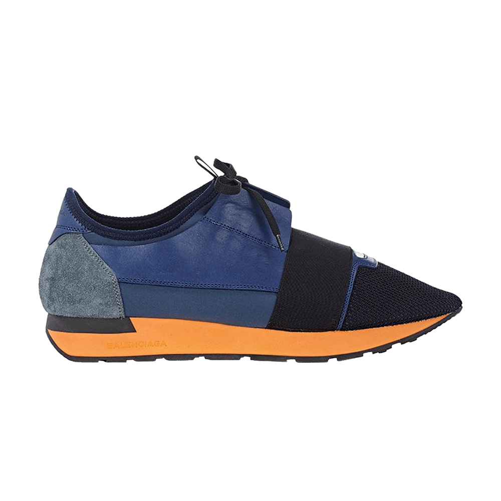 Balenciaga Race Runner 'Navy Orange' 436342-W0YX6-4162