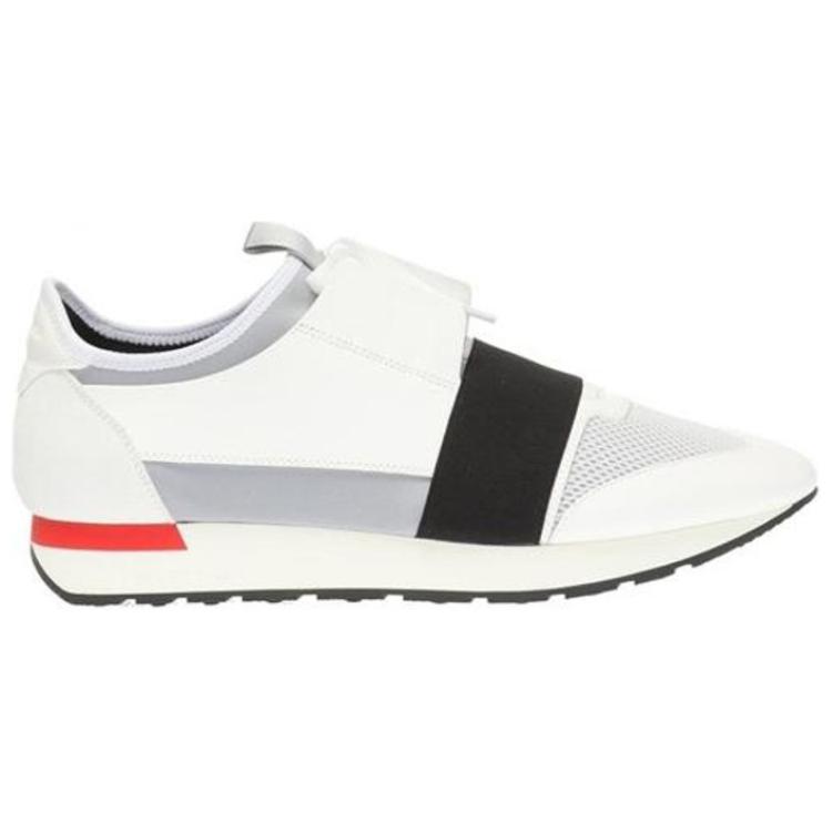 Balenciaga Race RNNR 'White Black Grey' 圖 2
