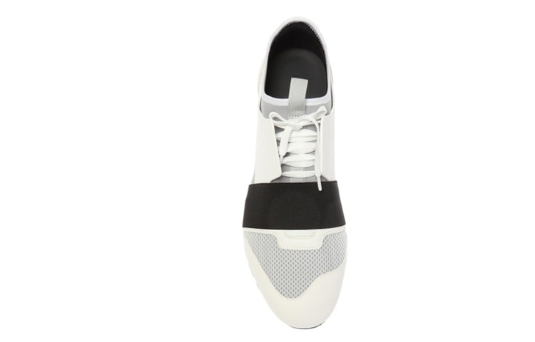 Balenciaga Race RNNR 'White Black Grey' 圖 5
