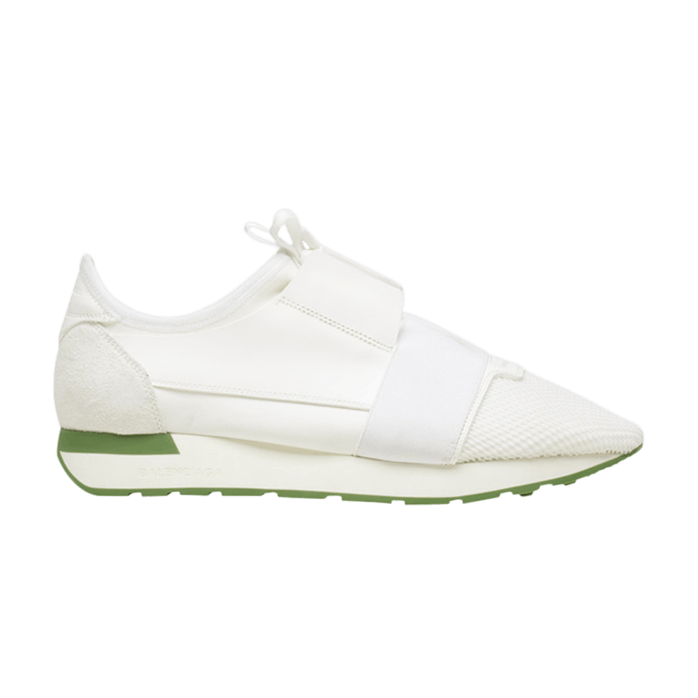 Balenciaga Race Runner 'White Green' 483490-W0YXI-9000