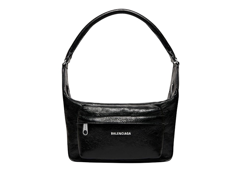 Balenciaga Raver Medium Bag With Handle Black