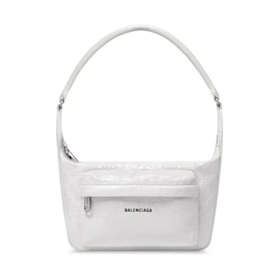 Balenciaga Raver Medium Bag With Handle White