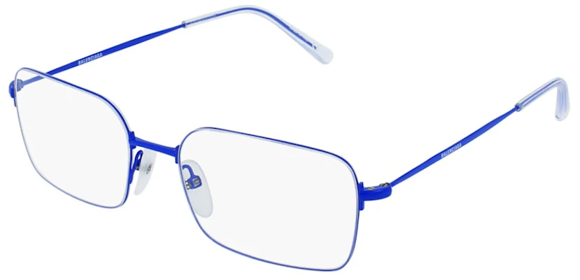 Kacamata Hitam Balenciaga Bingkai Logam Biru/Transparan (BB0033O-30006632-004) Order Kacamata Hitam Balenciaga Bingkai Logam Biru/Transparan (BB0033O-30006632-004)