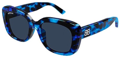 Balenciaga Rectangle Sunglasses Blue (BB0295SK-004) Balenciaga Rectangle Sunglasses Blue (BB0295SK-004)