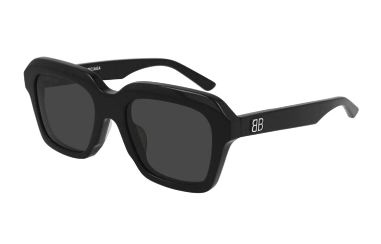 Balenciaga Rectangle Sunglasses Unisex Acetate Simple Design Adjustable Prescription BB0127S-001 圖 2