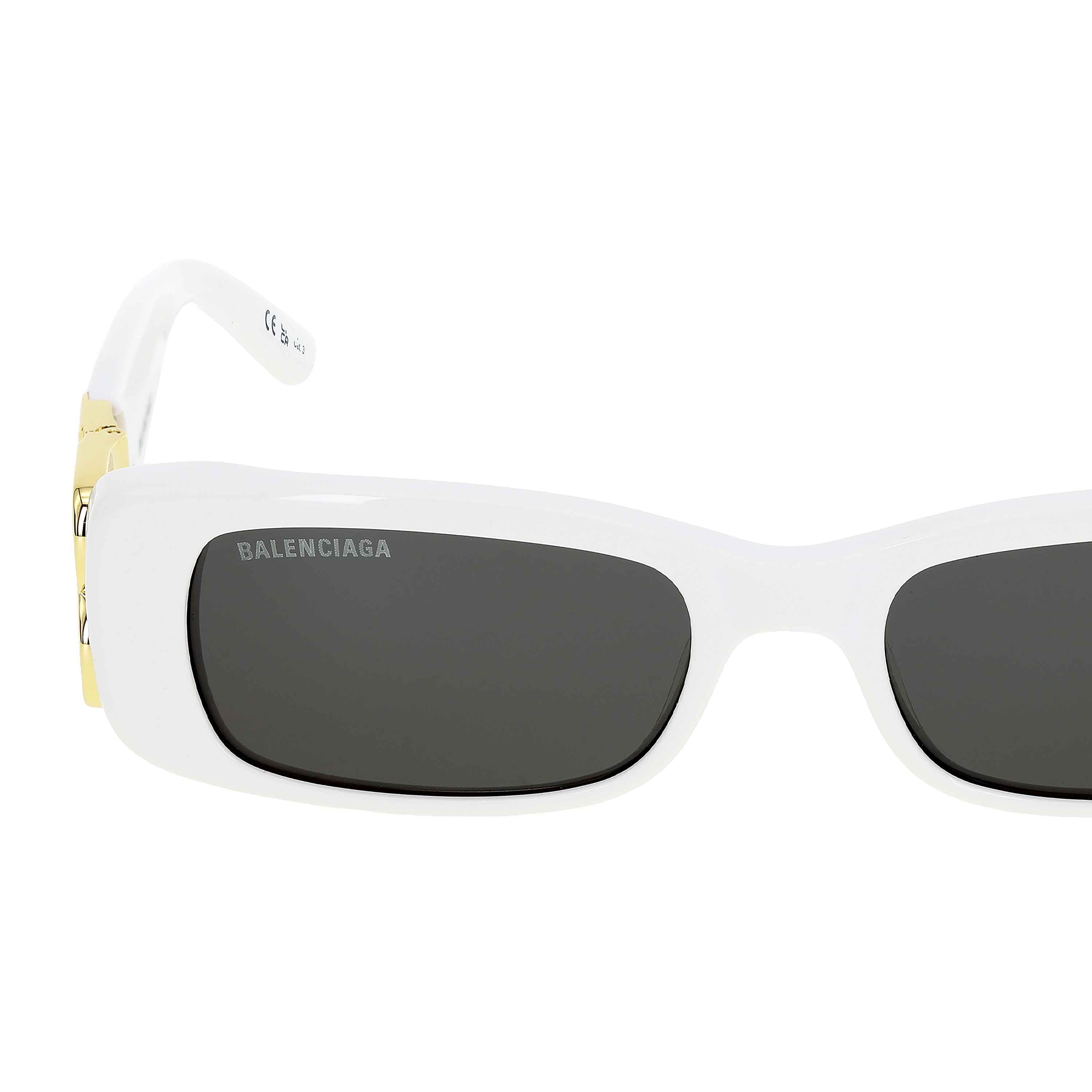 Purchase Balenciaga Rectangle Sunglasses with Logo for Men & Women BB0096S-011 51