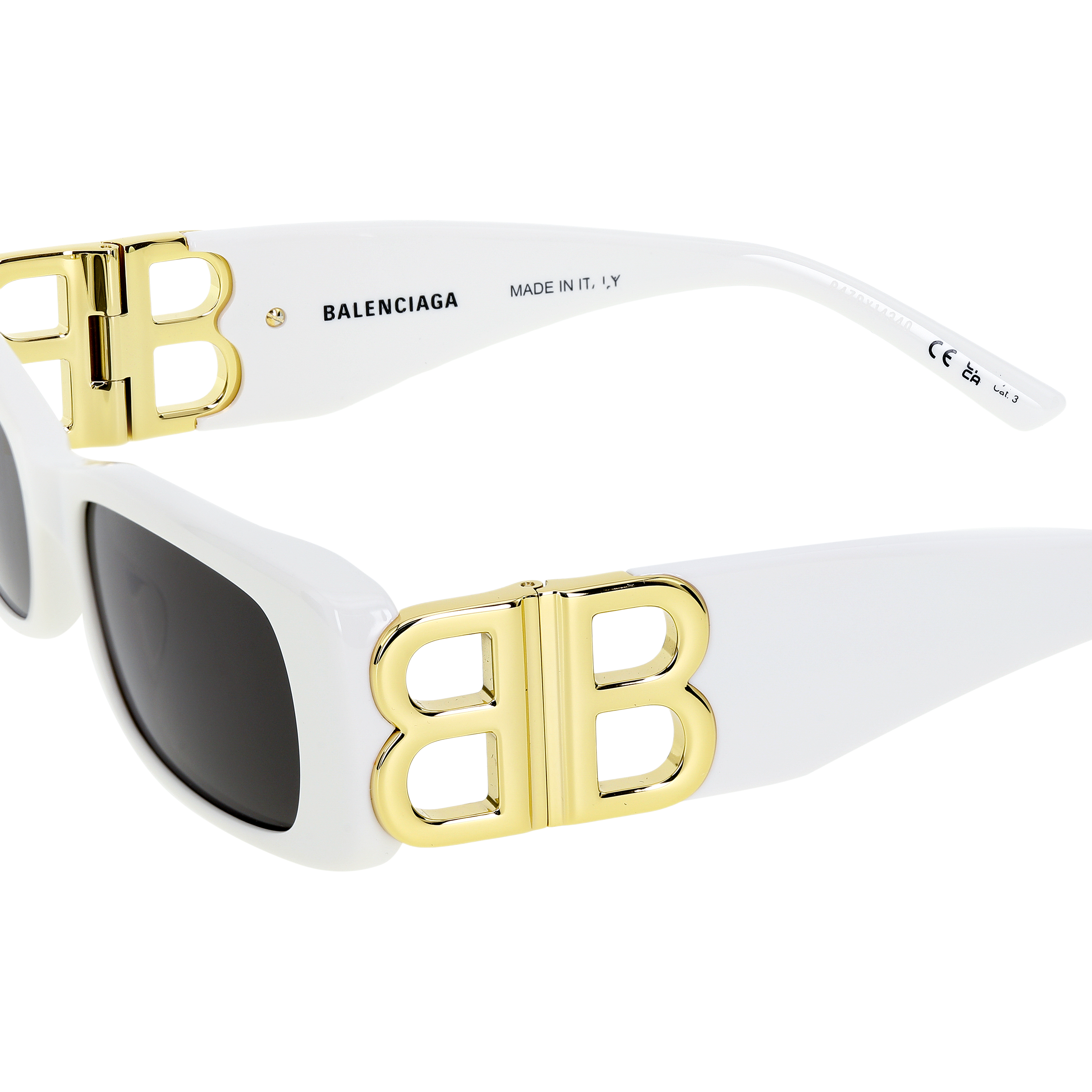 Details for Balenciaga Rectangle Sunglasses with Logo for Men & Women BB0096S-011 51