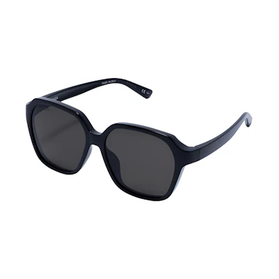Balenciaga Rectangular Black Sunglasses Simple Frame Plastic Eyewear BB0153SA-001