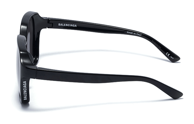 Balenciaga Rectangular Black Sunglasses Simple Frame Plastic Eyewear BB0153SA-001 圖 4