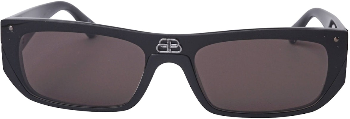 Balenciaga Gafas de Sol Rectangulares Negras Unisex Estilo Pareja. BB0080S-001 Lookbook Balenciaga Gafas de Sol Rectangulares Negras Unisex Estilo Pareja. BB0080S-001