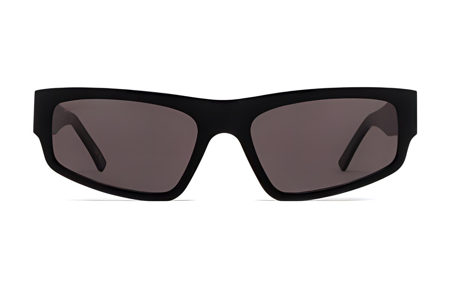 Balenciaga Recycled Irregular Sunglasses Unisex Black BB0305S001