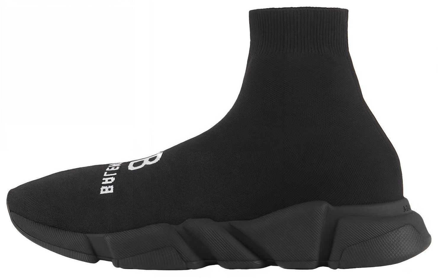 balenciaga-recycled-speed-trainer-knittted-black