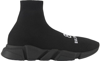 巴黎世家 回收再生材料編織黑色速度運動鞋 617238 W2A51 1000 Order 巴黎世家 回收再生材料編織黑色速度運動鞋 617238 W2A51 1000